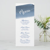 Seehafen Fog Wedding | Menü Menükarte (Stehend Vorderseite)