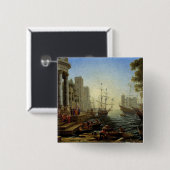Seehafen mit der Einschiffung von Saint Ursula Button (Vorne & Hinten)