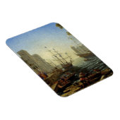 Seehafen mit der Einschiffung von Saint Ursula Magnet (Rechte Seite)
