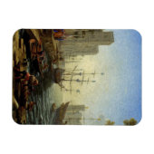 Seehafen mit der Einschiffung von Saint Ursula Magnet (Horizontal)