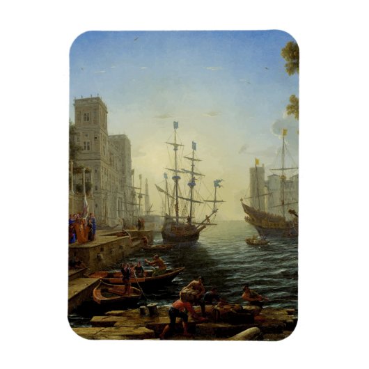 Seehafen mit der Einschiffung von Saint Ursula Magnet (Vertikal)