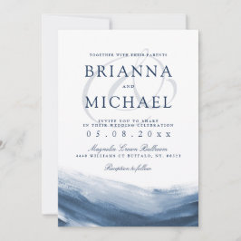 Seehafen Morning Wedding Einladung