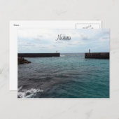 Seehafen Postkarte (Vorne/Hinten)