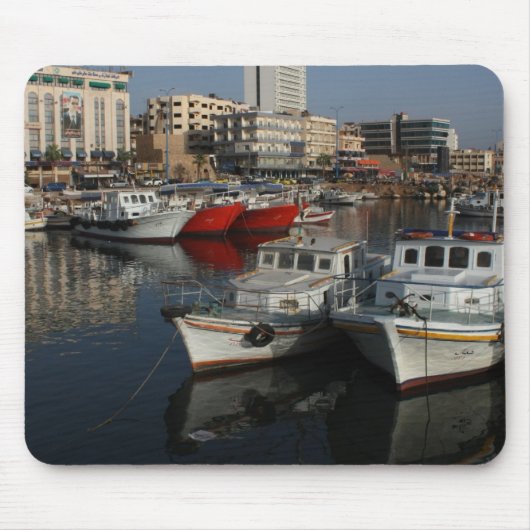 Seehafen von Tartus, Syrien Mousepad (Vorne)