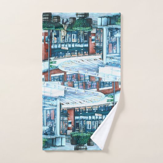 Seehafenausflüge Badhandtuch Set (Handtuch)