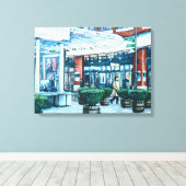 Seehafenausflüge Leinwanddruck (Insitu (Holzboden))