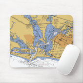 Seehafendiagramm Mousepad Venedigs, Florida (Mit Mouse)