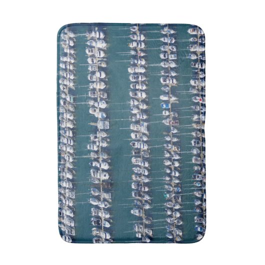 Seehafenflugzeug Badematte (Vorderseite Vertikal)