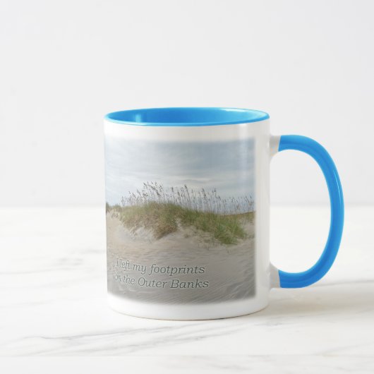 Seehafer auf Sanddüne-äußeren Banken NC Tasse (Rechts)