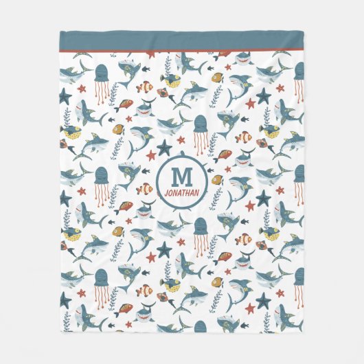 Seehai-Tanzmonographie Fleecedecke (Vorderseite)