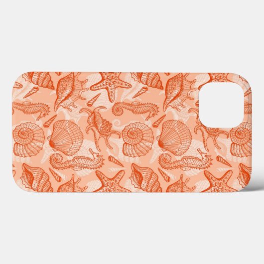 Seehandgezeichnet Case-Mate iPhone Hülle (Rückseite (Horizontal))