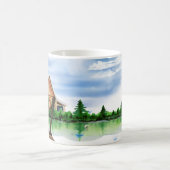 Seehaus Gemütliche Tasse (Mittel)