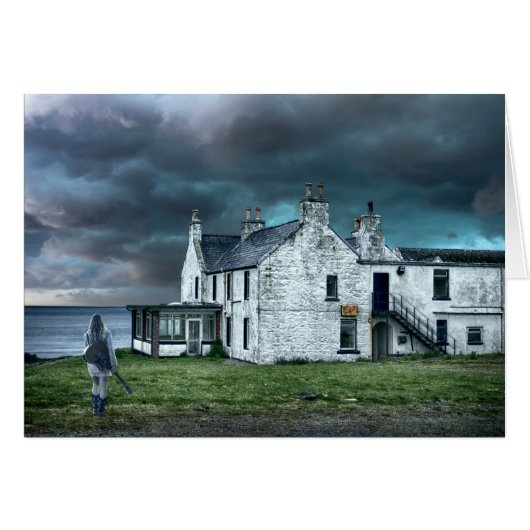 Seehaus Landschaft (Vorderseite (Horizontal))