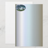 Seehaus Landschaft Briefpapier (Vorne/Hinten)
