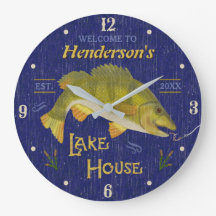 Seehaus Rustikaler Basenfisch| Individuelle Name