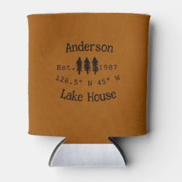 Seehaus wird gemietet. Datum Jahr benutzerdefinier Dosenkühler