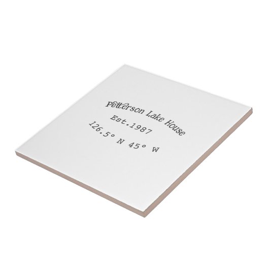 Seehaus wird gemietet. Datum Jahr benutzerdefinier Fliese (Seite)