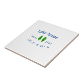 Seehaus wird gemietet. Datum Jahr benutzerdefinier Fliese (Seite)