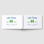 Seehaus wird gemietet. Datum Jahr benutzerdefinier Gästebuch (Voll)