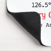 Seehaus wird gemietet. Datum Jahr benutzerdefinier Mousepad (Ecke)