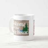 Seehauswillkommen Kaffeetasse (Vorderseite Links)