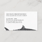 Seehecht Telefonnummerkarte (Rückseite)