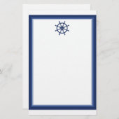 Seehelm-Briefpapier Briefpapier (Vorne/Hinten)