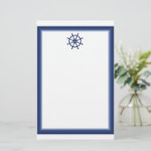 Seehelm-Briefpapier Briefpapier (Stehend Vorderseite)