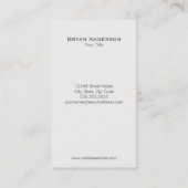 Seehelm mit Zickzack Muster-Geschäfts-Karte Visitenkarte (Rückseite)