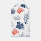 Seehochzeit in Seeozeen Geschenkanhänger (Rückseite)