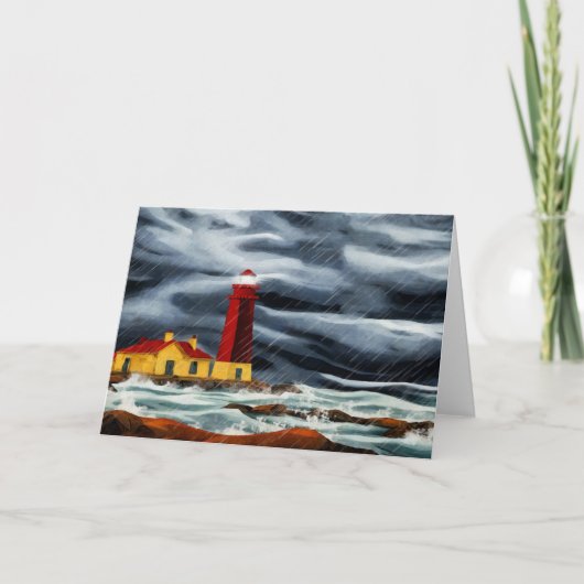 Seehöhe, schwerer Himmel Karte (Vorderseite)