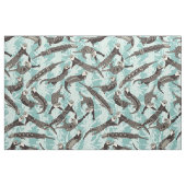 Seehunde blau stoff (Fat Quarter (45,7 x 55,9 cm))