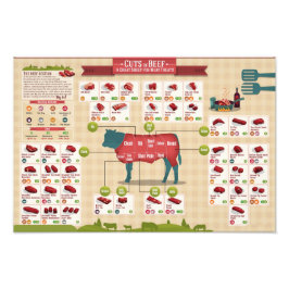 Seehundkarte Fotodruck