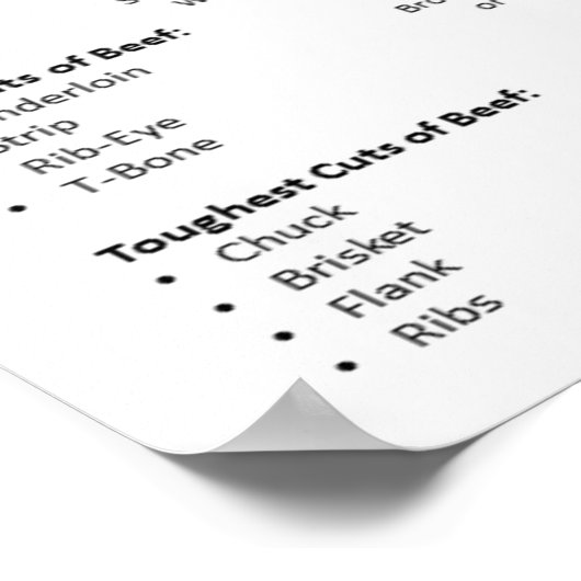 Seehundstückchen Poster (Ecke)