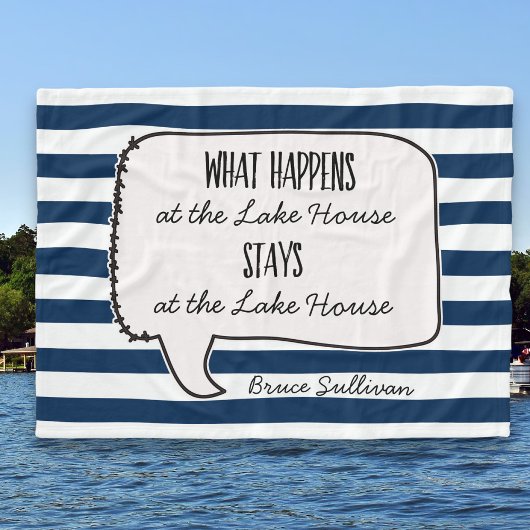 Seehütte Was passiert Bleibe Zitat gestrichen Fleecedecke