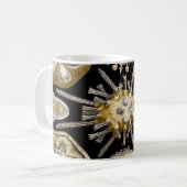 Seeigel Ernst Haeckels Echinidea Kaffeetasse (Vorderseite Links)