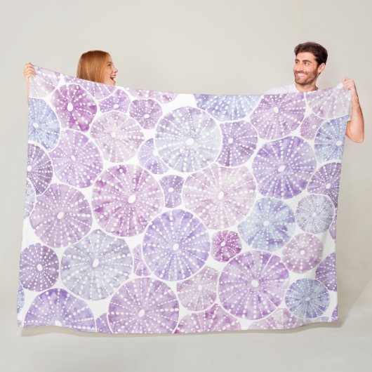 Seeigel Hawaiian Uni Fleecedecke (Beispiel)