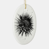 Seeigel Keramik Ornament (Rechts)