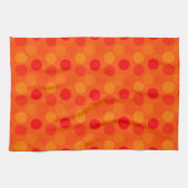 Seeing Dots Orange Küchentücher (Horizontal)