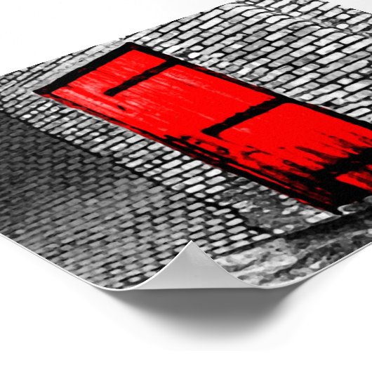 Seeing Red Poster (Ecke)