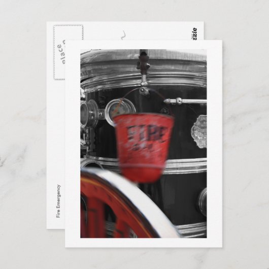 Seeing Red Postkarte (Vorne/Hinten)