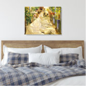 Seeing the Sail, 1896 von Joaquin Sorolla Leinwanddruck (Insitu (Schlafzimmer))