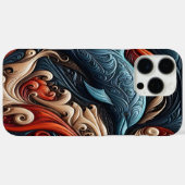 SeeInspiriert Dolphin Artwork Case-Mate iPhone Hülle (Rückseite (Horizontal))