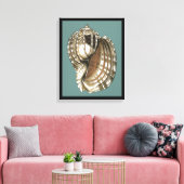 Seejuwel Leinwanddruck (Insitu (Wohnzimmer))