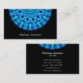 Seejuwel - Mandala Visitenkarte (Vorne/Hinten)