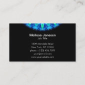 Seejuwel - Mandala Visitenkarte (Rückseite)