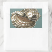 Seejuwel Rechteckiger Aufkleber (Tasche)