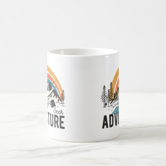 Seek Adventure Mountain Camping Kaffeetasse (Mittel)