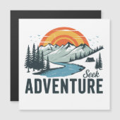 Seek Adventure - Nature Adventure Magnetkarte (Vorne/Hinten)