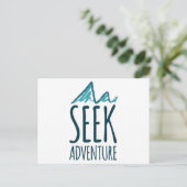 Seek Adventure Postkarte (Stehend Vorderseite)